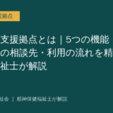 地域生活支援拠点を解説する記事のアイキャッチ画像